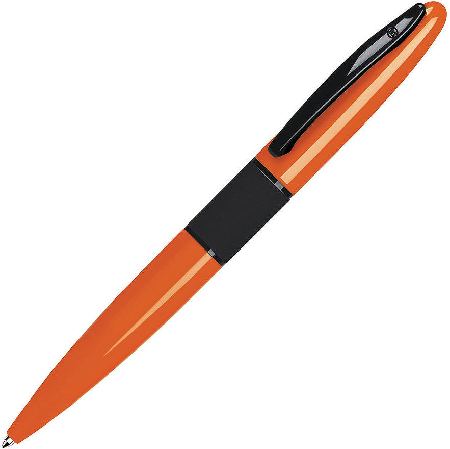 Артикул: H16410/05 — STREETRACER, ручка шариковая, оранжевый/черный, металл