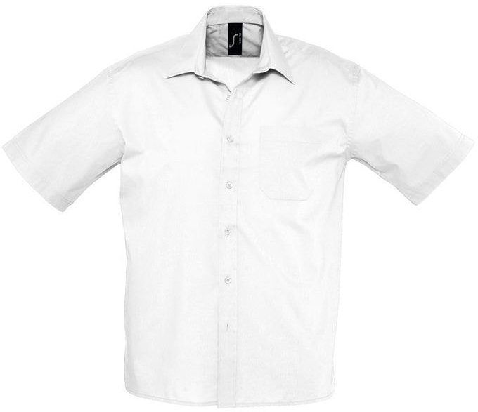 Артикул: H716050.102 — Рубашка"Bristol", белый, 65% полиэстер, 35% хлопок, 95г/м2