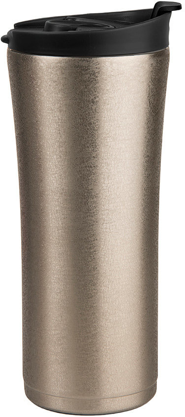 Артикул: H28002/47 — Термокружка вакуумная с ситечком "Brew";  380 мл;  серебристый металлик; металл/пластик