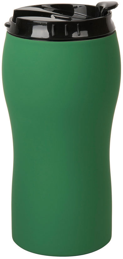 Артикул: H28001/15 — Термокружка вакуумная  "Velvet";  380 мл; зеленый; металл/пластик