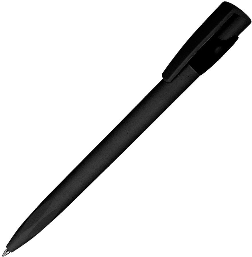 Артикул: H392EB/35 — Ручка шариковая KIKI ECOLINE, черный/черный, экопластик
