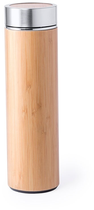 Артикул: H346156 — Термос  MOLTEX 500 мл, нержавеющая сталь, бамбук