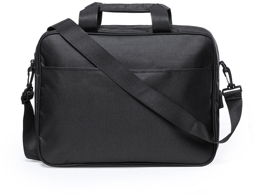 Артикул: H345591/35 — Конференц-сумка BALDONY, черный, 38 х 29,5 x 8,5 см, 100% полиэстер 600D
