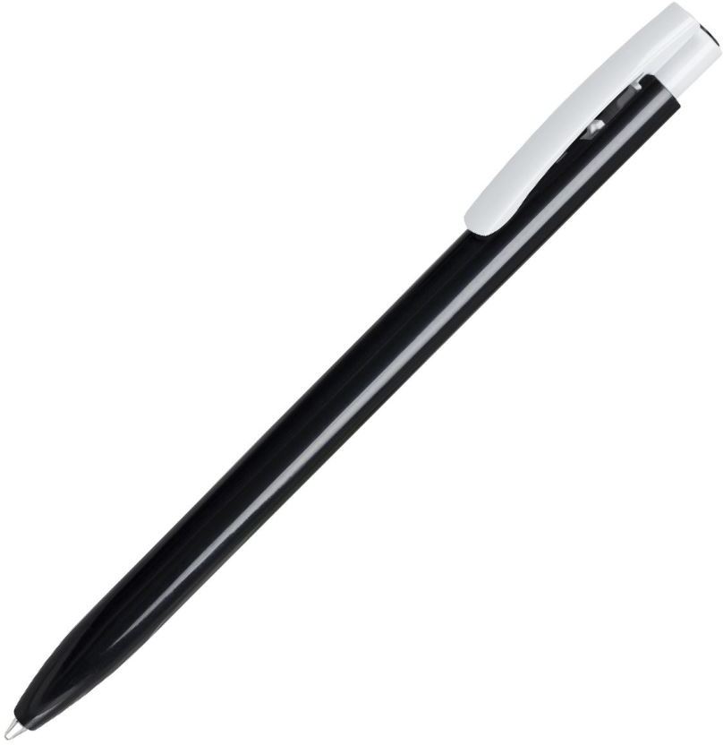 Артикул: H182/35/01 — ELLE, ручка шариковая, черный/белый, пластик