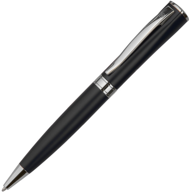 Артикул: H26904/35 — WIZARD CHROME, ручка шариковая, черный/хром, металл