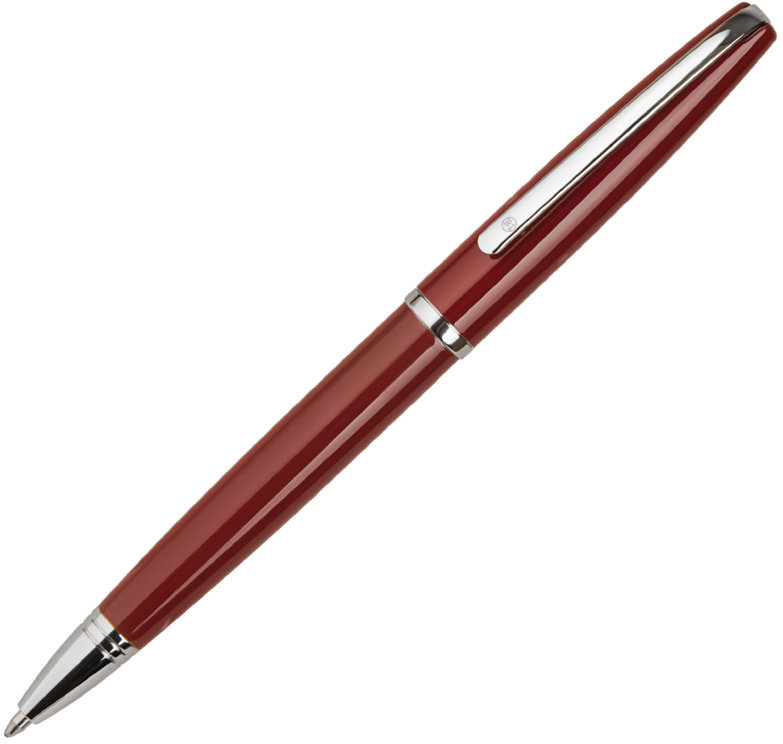 Артикул: H26906/13 — DELICATE, ручка шариковая, бордовый/хром, металл
