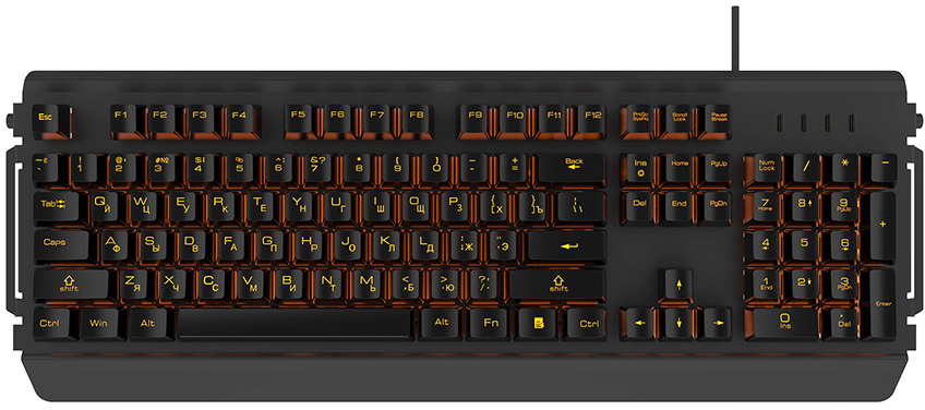 Артикул: H38103 — Клавиатура игровая HIPER PALADIN  GK-5, черный