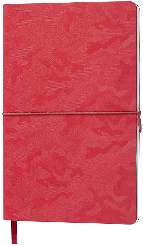 Артикул: H21226/08 — Бизнес-блокнот Tabby Franky, гибкая обложка, в клетку, красный