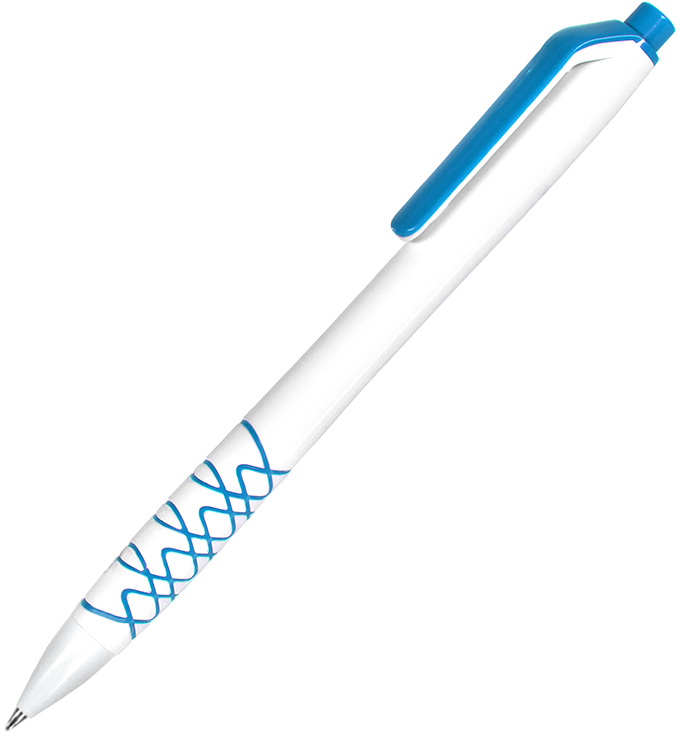 Артикул: H27501/22 — N11, ручка шариковая, голубой, пластик