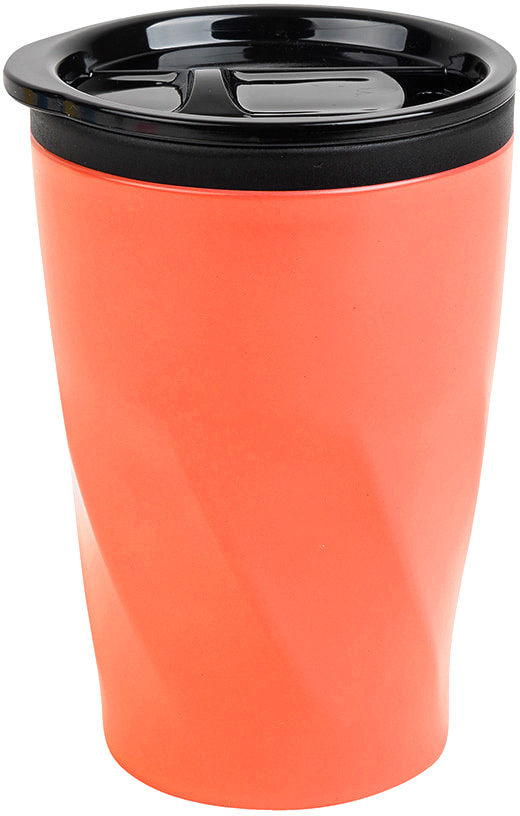 Артикул: H54001/06 — Термокружка BASIC, 350 мл; оранжевый; металл/пластик