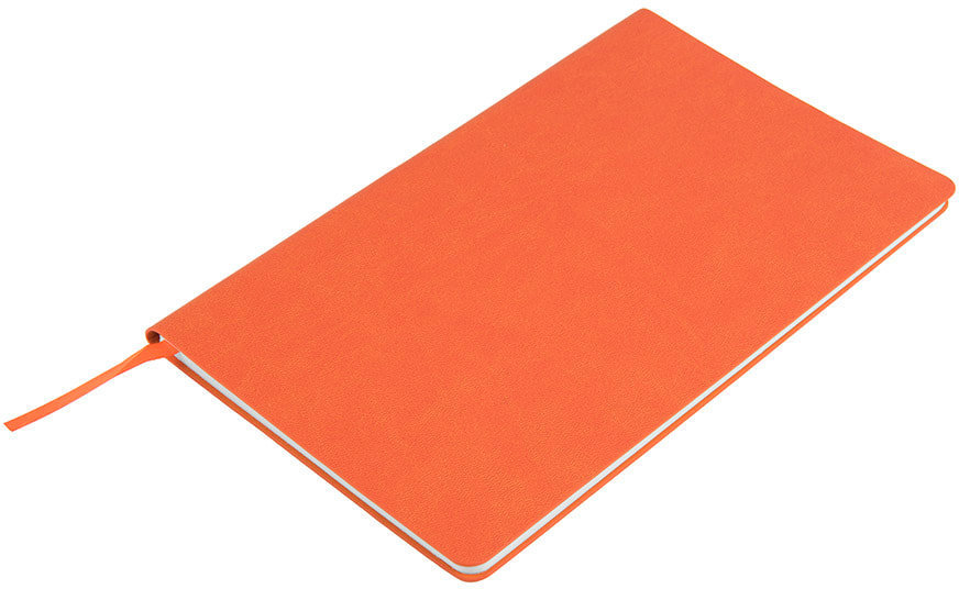 Артикул: H21222/05 — Бизнес-блокнот "Audrey", 130х210 мм, оранжевый, кремовая бумага, гибкая обложка, в линейку