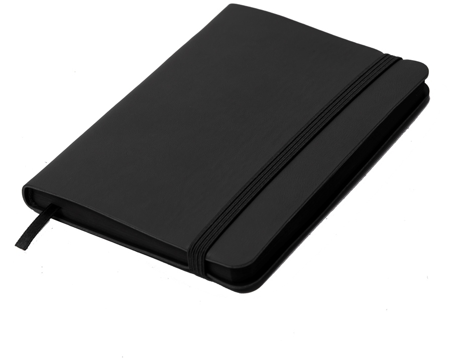 Артикул: H24743/35 — Блокнот SHADY JUNIOR с элементами планирования,  А6, черный, кремовый блок,черный  обрез
