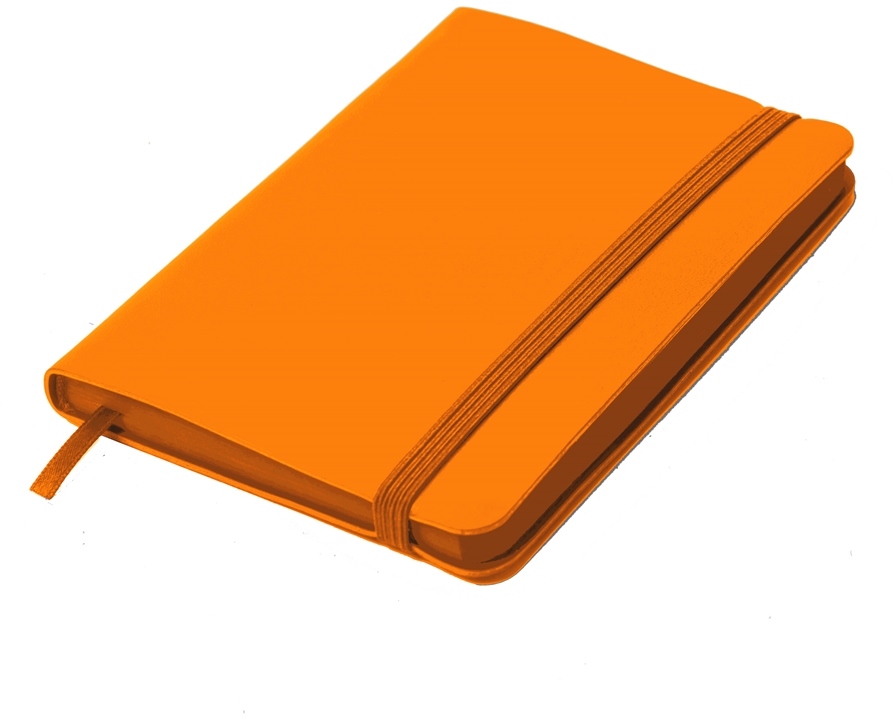 Артикул: H24743/05 — Блокнот SHADY JUNIOR с элементами планирования,  А6, оранжевый, кремовый блок, оранжевый  обрез