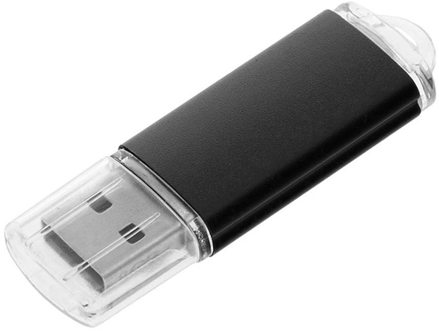 Артикул: H19301_8Gb/35 — USB flash-карта "Assorti" (8Гб),черная,5,5х1,7х0,6см,металл