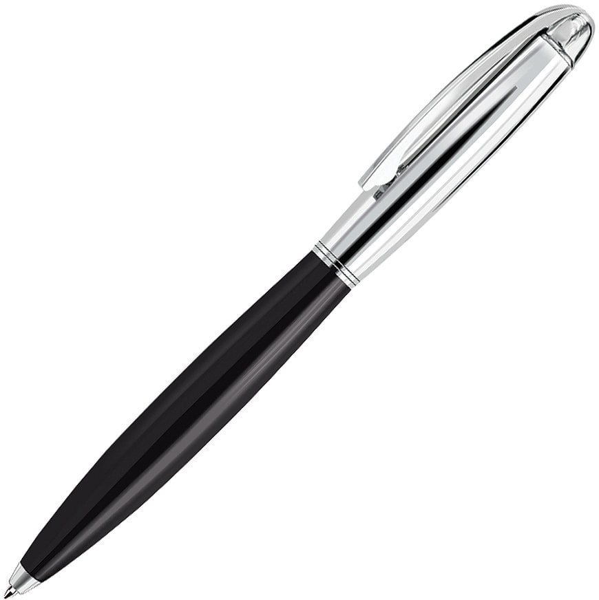 Артикул: H16502/35 — INFINITY, ручка шариковая, черный/хром, металл