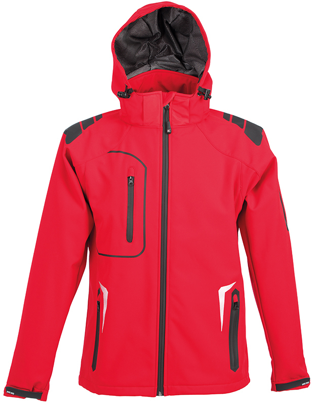 Артикул: H399926.08 — Куртка мужская "ARTIC", красный, 97% полиэстер, 3% эластан,  320 г/м2