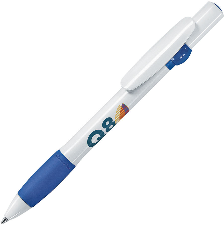 Артикул: H330/25 — ALLEGRA, ручка шариковая, синий/белый, пластик