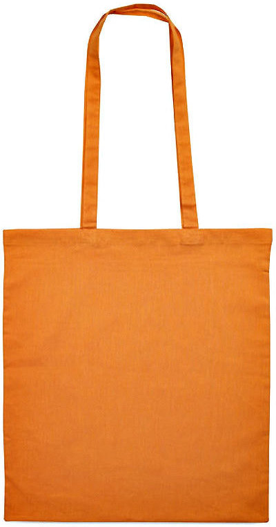Артикул: H16102/06 — Сумка для покупок из хлопка "Eco"; оранжевый; 38х42 см, длина ручек 70 см.