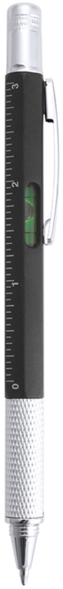 Артикул: H344402/35 — Ручка с мультиинструментом SAURIS, черный, пластик, металл