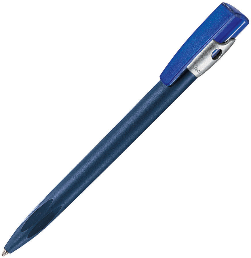 Артикул: H390F/26 — KIKI FROST SILVER, ручка шариковая, синий/серебристый, пластик
