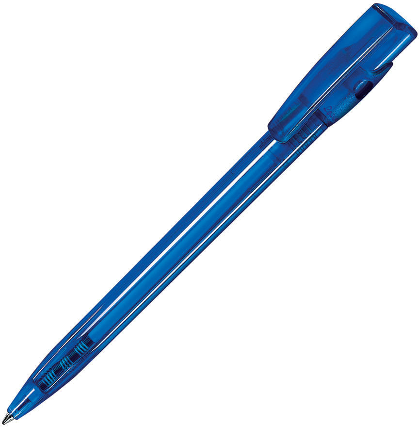 Артикул: H393/73 — KIKI LX, ручка шариковая, прозрачный синий, пластик