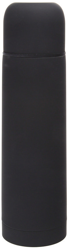 Артикул: H344875/35 — Термос вакуумный "Flask",сталь с покрытием софт тач, черный, 500 мл.
