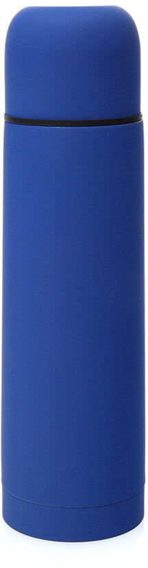 Артикул: H344875/24 — Термос вакуумный "Flask",сталь с покрытием софт тач, синий, 500 мл.