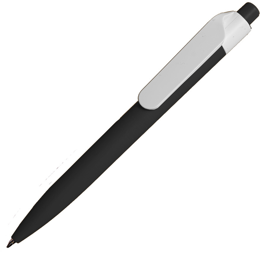 Артикул: H38019/35 — Ручка шариковая N16 soft touch, ченрный, пластик, цвет чернил синий