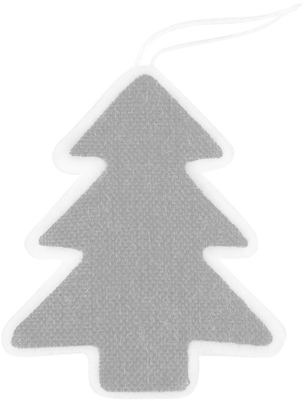 Артикул: H56001/47 — Украшение новогоднее ЕЛКА, 13cм, пластик, ткань, серебристый