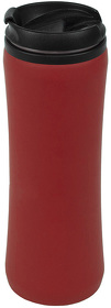Термокружка FLOCK;  450 мл; красный; пластик/металл (H33100/08)