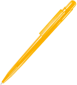 H120/03/03 - MIR, ручка шариковая, желтый, пластик