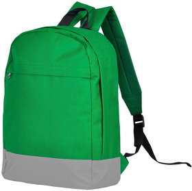 H22704/15/30 - Рюкзак "URBAN",  зеленый/серый, 39х27х10 cм, полиэстер 600D