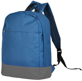 Рюкзак "URBAN",  синий/серый, 39х27х10 cм, полиэстер 600D (H22704/24/30)