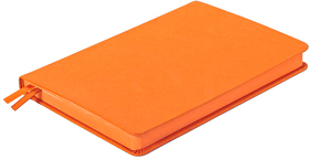 Ежедневник недатированный Softie, А5, оранжевый, блок в клетку, оранжевый обрез