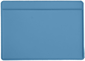 Чехол/картхолдер для автодокументов Simply, голубой, 9.3 х 12.8 см, PU