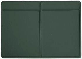 H19727/15 - Чехол/картхолдер для автодокументов Simply, зеленый, 9.3 х 12.8 см, PU