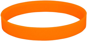 Браслет силиконовый FEST; 20 x 1,2 x 0,2 см; оранжевый; силикон; гравировка (H50140/06)