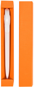 Футляр для одной ручки JELLY, оранжевый, картон