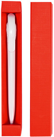 Футляр для одной ручки JELLY, красный, картон