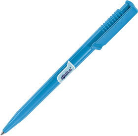 OCEAN, ручка шариковая, голубой, пластик