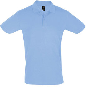 Поло "Perfect Men", голубой, 100% х/б, 180г/м2 (H711346.200)