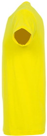 Футболка мужская REGENT, лимонный, 100% хлопок, 150 г/м2