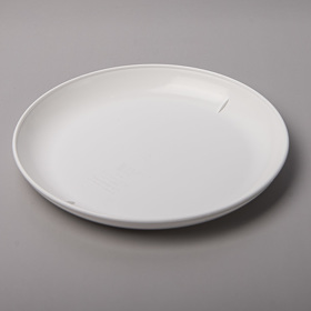 Летающая тарелка; белый; 21,4 см,  пластик