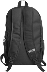 Рюкзак PLUS, чёрный/серый, 44 x 26 x 12 см, 100% полиэстер 600D