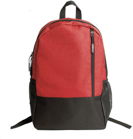 Рюкзак PULL, красный/чёрный, 45 x 28 x 11 см, 100% полиэстер 300D+600D