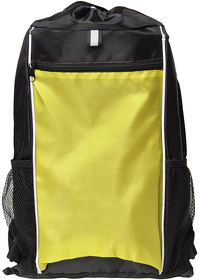 Рюкзак Fab, жёлтый/чёрный, 47 x 27 см, 100% полиэстер 210D (H16779/03/35)