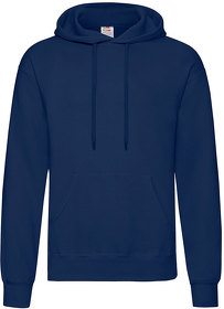 H622080.32 - Толстовка мужская "Hooded Sweat", темно-синий, 80% х/б, 20% п/э, 280 г/м2
