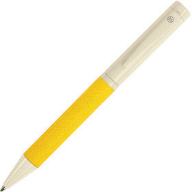 PROVENCE, ручка шариковая, хром/желтый, металл, PU