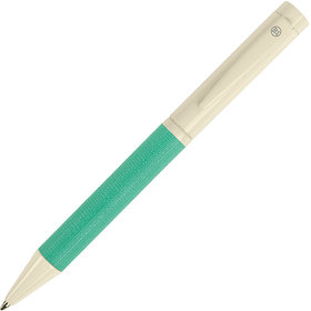 H26900/16 - PROVENCE, ручка шариковая, хром/зеленый, металл, PU