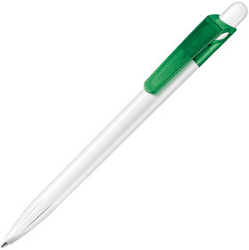 H276/94 - SYMPHONY, ручка шариковая, фростированный зеленый/белый, пластик